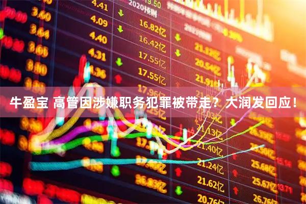 牛盈宝 高管因涉嫌职务犯罪被带走？大润发回应！
