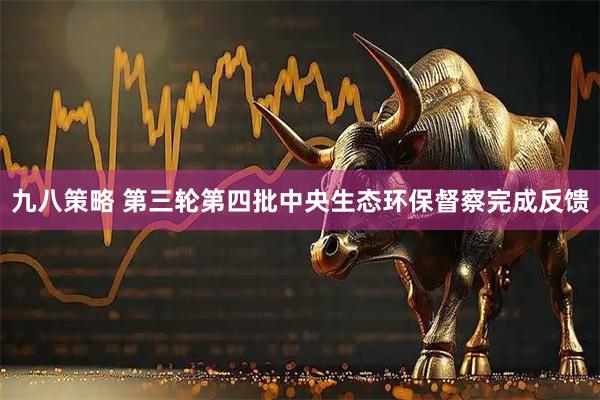 九八策略 第三轮第四批中央生态环保督察完成反馈